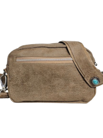 Bronco Koeienhuid Karma met turquoise steen