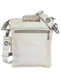 Grey Olive Koeienhuid Didi met zilveren steen