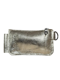 Rio portemonneetje crazy gold cow met turquoise steen