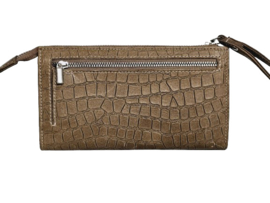 Lederen Bruin/Cognac Caiman Elena Wallet