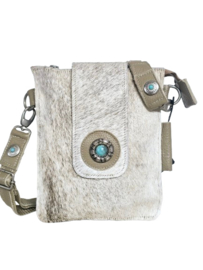 Nebula Koeienhuid Didi met turquoise steen