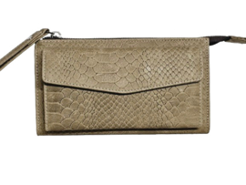 Lederen Taupe Jungle Elena Wallet