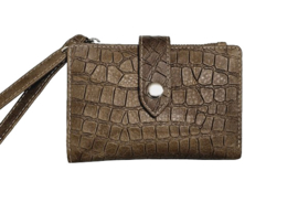 Lederen Bruin/Cognac Caiman Donna Wallet