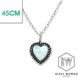 Ketting 925 zilver Norah