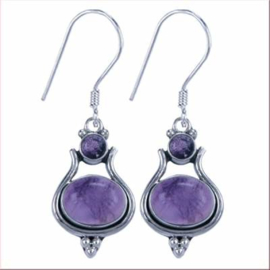 Oorhangers 925 zilver Palawan