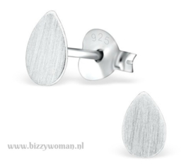 Oorknopjes 925 zilver Druppel