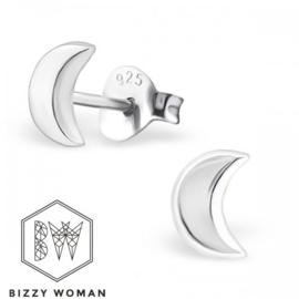 Oorknopjes 925 zilver Luna
