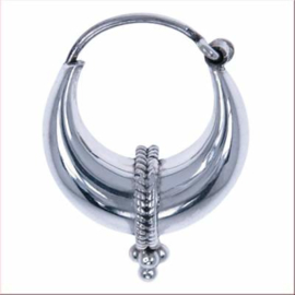 Oorringetjes 925 zilver 19mm Leyla