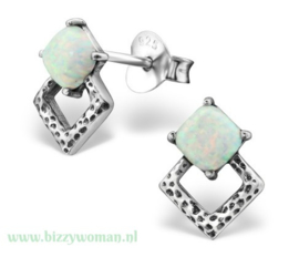 Oorknopjes 925 zilver Halmi