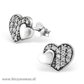 Oorknopjes 925 zilver Jessica