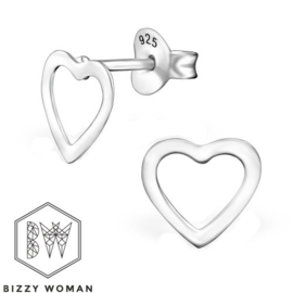 Oorknopjes 925 zilver Sevgi