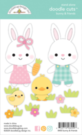 Bunny & Friends Doodle Cuts