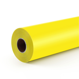 LOKLIK PERMANENT ADHESIVE VINYL MATTE - LEMON YELLOW - 30.5 X 180 CM