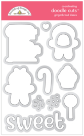 Gingerbread Kisses Doodle Cuts