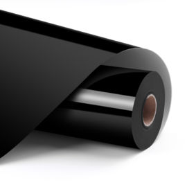 LOKLIK PERMANENT ADHESIVE VINYL GLOSSY - BLACK - 30.5 X 180 CM