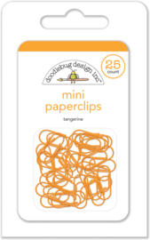 Doodlebug Design Tangerine Mini Paperclips