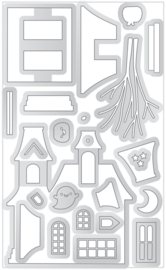 Haunted Manor Doodle Cuts