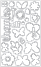 Butterfly Wishes Doodle Cuts