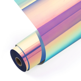 LOKLIK PERMANENT ADHESIVE VINYL HOLOGRAPHIC - BLUISH VIOLET - 30.5 X 90 CM