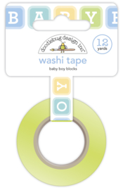 Doodlebug Design Baby Boy Blocks Washi Tape