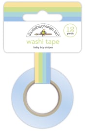 Doodlebug Design Baby Boy Stripes Washi Tape