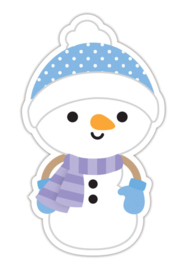 Snowman Sticker Doodle