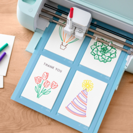 Watercolor Cards Ivory/White (S40 12pcs)