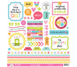 Doodlebug Design Cute & CraftyThis & That Stickers