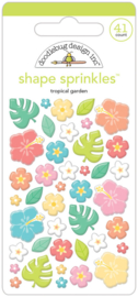 Tropical Garden Shape Sprinkles