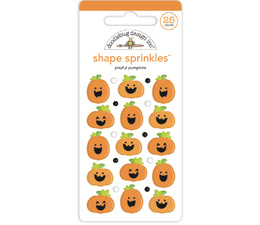 Doodlebug Design Playful Pumpkins Shape Sprinkles