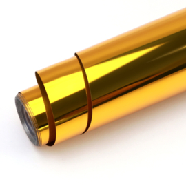 LOKLIK PERMANENT ADHESIVE VINYL MIRROR METALLIC - GOLD - 30.5 X 180 CM