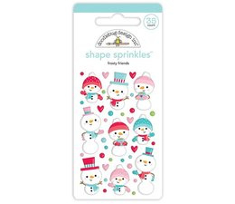 Doodlebug Design Frosty Friends Shape Sprinkles