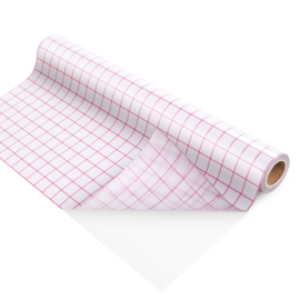 GRID TRANSFER TAPE ROLL - RED - 30 X 300 CM