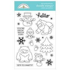 Doodlebug Design Winter Wonderland Doodle Stamps