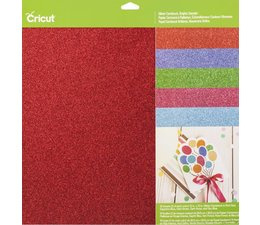 Cricut Cricut Cardstock Glitter Cardstock Brights Sampler