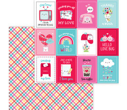 Doodlebug Design Lots of Love 12x12 Inch Paper Pack