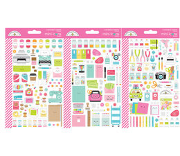 Doodlebug Design Cute & Crafty Mini Icons Sticker