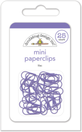 Doodlebug Design Lilac Mini Paperclips