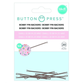 Button press haarspelden set