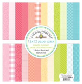 Seaside Summer 12x12 Inch Petite Prints Paper Pack