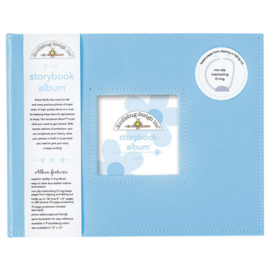 Doodlebug Design Bubble Blue 8x8 Inch Storybook Album (3201)