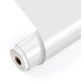 LOKLIK PERMANENT ADHESIVE VINYL GLOSSY - WHITE - 30.5 X 180 CM