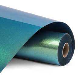 TRANSFER VINYL CHAMELEON - GOLD TO GREEN- 30.5 X 90 CM