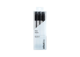 Joy Extra Fine Point Pens 0.3 Black (3pcs)