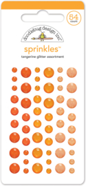 Doodlebug Design Tangerine Glitter Sprinkles