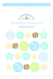 Doodlebug Design Baby Boy Boutique Buttons