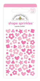 Doodlebug Design Cupcake Confetti Shape Sprinkles