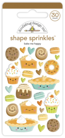 Doodlebug Design Bake Me Happy Shape Sprinkles