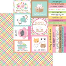 Pretty Kitty 12x12 Inch Paper Pack