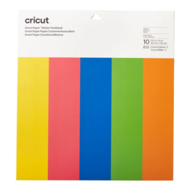Cricut Smart Sticker Cardstock 33x33cm Brilliant Bows (10pcs)